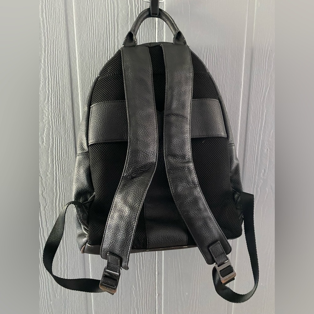 Ted Baker Black Leather Backpack - Picture 4 of 8